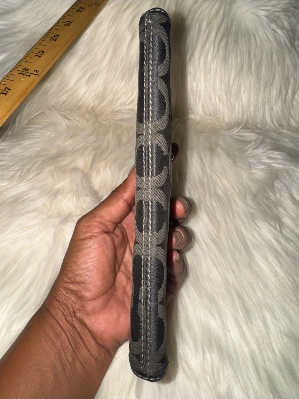 Coach Black Signature Wallet